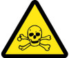 Label - Graphic For Toxic Hazard - 2In Dia - PS Vinyl - ISO253AP