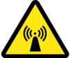 Label - Graphic For Electro Magnetic Hazard - 2In Dia - PS Vinyl - ISO257AP