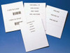 Laser Insert Sheets - 1X3 - 1000/Pk - LN148