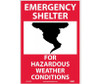 Emergency Shelter For Hazardous Weather Conditions Graphic 14X10 Ps Vinyl