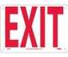 Exit - 7X10 - Rigid Plastic - M24R