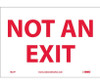 Not An Exit - 7X10 - PS Vinyl - M27P