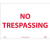 No Trespassing - 10X14 - PS Vinyl - M58PB