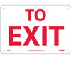 To Exit - 7X10 - .040 Alum - M71A