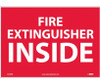 Fire Extinguisher Inside - 10X14 - PS Vinyl - M720PB