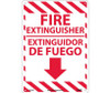 Fire Extinguisher - Bilingual - 14X10 - .040 Alum - M739AB