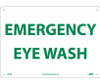 Emergency Eye Wash - 10X14 - Rigid Plastic - M81RB