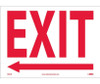 Exit With Left Arrow - 10X14 - PS Vinyl - MELPB