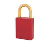 Red 1 Anodized Alum Lock Keyed Alike - MP1105RED