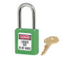Green 1.5 Anodized Alum Lock Keyed Alike 6/Set - MP1106KS6GRN