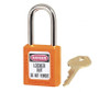 Orange 1.5 Anodized Alum Lock Keyed Alike 6/Set - MP1106KS6ORJ