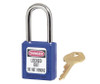 Blue 1.75 Zenex Body Safety Lock Keyed Alike 6/Set - MP410KS6BLU