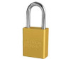 Yellow 1.75 Zenex Body Safety Lock Keyed Alike 6/Set - MP410KS6YLW