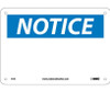 Notice: (Heading Only) - 7X10 - Rigid Plastic - N1R