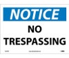 Notice: No Trespassing - 10X14 - PS Vinyl - N218PB