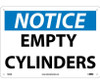 Notice: Empty Cylinders - 10X14 - .040 Alum - N24AB