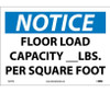 Notice: Floor Load Capacity__Lbs. Per Square Foot - 10X14 - PS Vinyl - N274PB