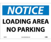 Notice: Loading Area No Parking - 10X14 - PS Vinyl - N294PB
