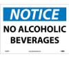 Notice: No Alcoholic Beverages - 10X14 - PS Vinyl - N303PB