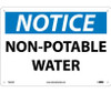 Notice: Non-Potable Water - 10X14 - .040 Alum - N322AB