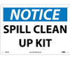 Notice: Spill Clean Up Kit - 10X14 - .040 Alum - N345AB