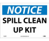 Notice: Spill Clean Up Kit - 10X14 - PS Vinyl - N345PB
