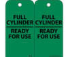 Tags - Full Cylinder Ready For Use - 6X3 - Unrip Vinyl - Pack of 25 - RPT36