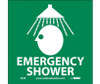 Emergency Shower (W/Graphic) - 7X7 - PS Vinyl - S54P