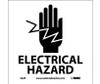 Electrical Hazard (W/Graphic) 7X7 Ps Vinyl
