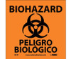 Biohazard Peligro Biologico (Bilingual) (W/Graphic) - 7X7 - PS Vinyl - S91P