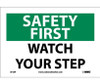 Safety First Watch Your Step 7X10 Ps Vinyl