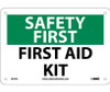 Safety First - First Aid Kit - 7X10 - .040 Alum - SF41A