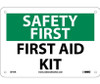 Safety First - First Aid Kit - 7X10 - Rigid Plastic - SF41R