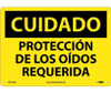 Cuidado - Proteccion De Los Oidos Requerida - 10X14 - .040 Alum - SPC513AB