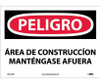 Peligro - Area De Construccion - 10X14 - PS Vinyl - SPD132PB