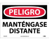 Peligro - Mantengase Distante - 10X14 - PS Vinyl - SPD450PB