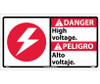 Danger High Voltage (Bilingual W/Graphic) 10X18 Ps Vinyl