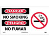 Danger: No Smoking (Bilingual W/Graphic) - 10X18 - PS Vinyl - SPSA106P