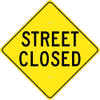 Street Closed - 24X24 - .080 Hip Ref Alum - TM216K