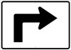 Advance Turn Arrow Right - 080 Egp Ref Al - 15 X 21" - TM501J