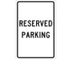 Reserved Parking - 18X12 - .040 Alum - TM87G