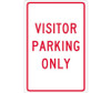 Visitor Parking Only - 18X12 - .040 Alum - TM7G