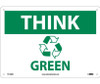 Think (Graphic) Green - 10X14 - .040 Alum - TS138AB