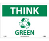 Think (Graphic) Green - 10X14 - PS Vinyl - TS138PB