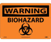 Warning: Biohazard - Graphic - 10X14 - .040 Alum - W413AB