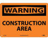 Warning: Construction Area - 10X14 - .040 Alum - W414AB