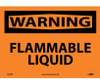 Warning: Flammable Liquid - 10X14 - PS Vinyl - W424PB