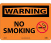 Warning: No Smoking - Graphic - 10X14 - .040 Alum - W457AB