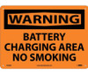 Warning: Battery Charging Area No Smoking - 10X14 - .040 Alum - W468AB