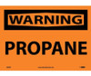 Warning: Propane - 10X14 - PS Vinyl - W84PB